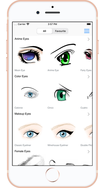 Draw Anime Eyes - Cutest Eyes