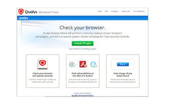 Qualys BrowserCheck for Windows