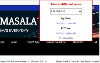 Time Zones