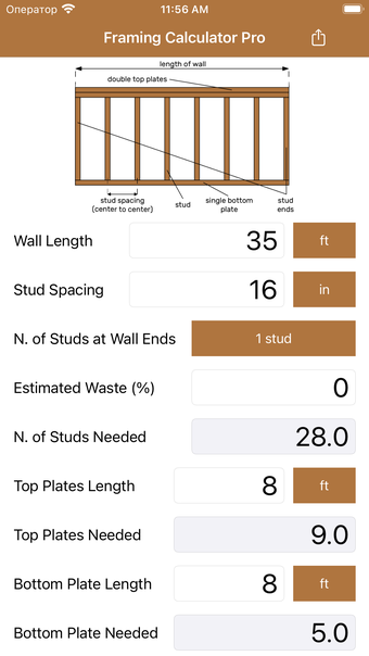 Framing Calculator Pro