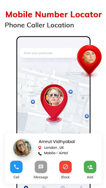 Name Location - Personalized Caller Screen ID