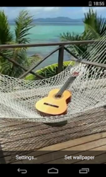Relax on the beach Video LWP