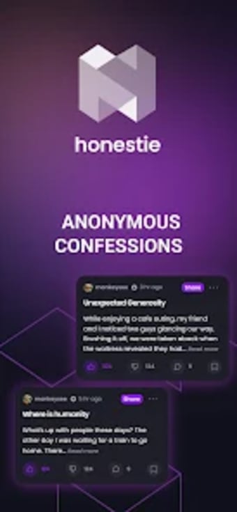 Honestie: anonymous secrets