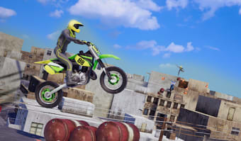 Mega Ramp Moto Bike Stunts: Bike Racing Games