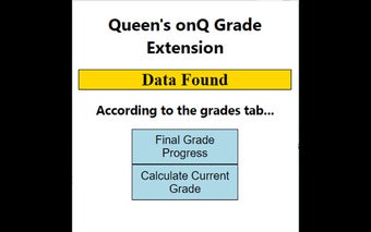 onQ Grade Extension