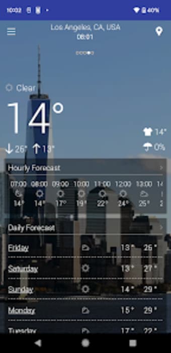 Weather - Forecast  Realtime