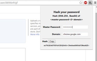 Hash your password