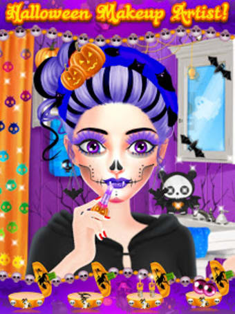 Halloween DressUp  MakeUp Salon: Halloween Games