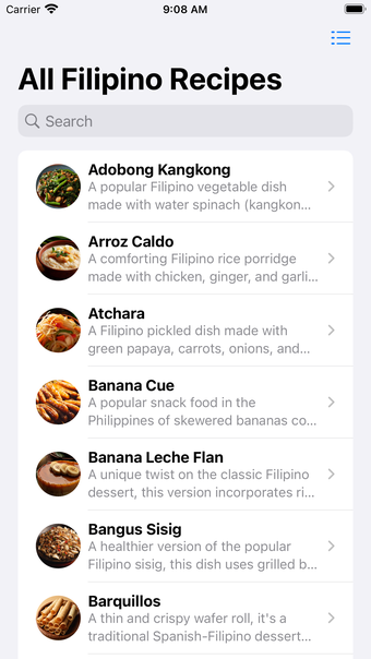 Filipino Food Recipes Offline