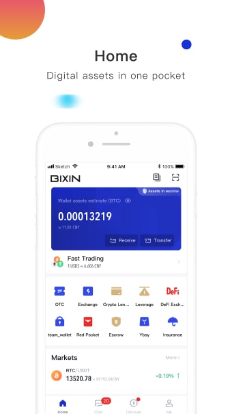 Bixin - Secure Bitcoin Wallet