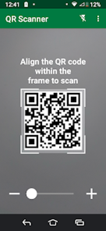 Doro QR  Barcode scan