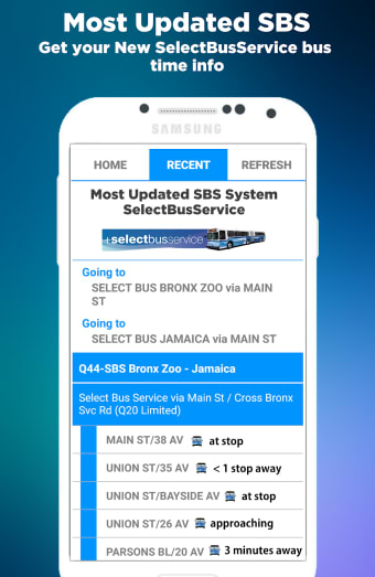 NYC Bus Time App
