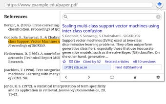 Google Scholar Button