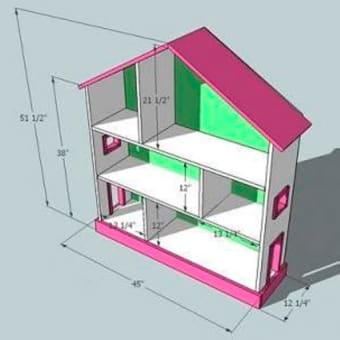 How to make a DIY house for dolls step by step