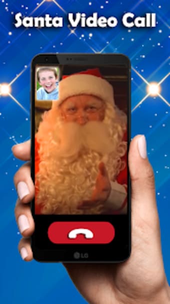 Video call with Santa Claus p
