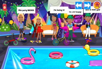 My Pretend Neon Night Club  Kids Dance Games FREE
