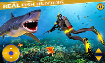 Underwater Spear Fishing Tiger Shark Games