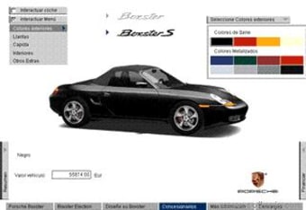 Porsche Boxster - Interactive Screensaver