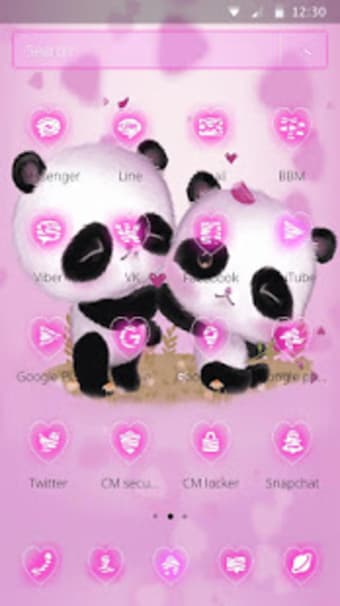 Pink Panda Theme