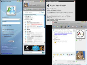 Apple Live Messenger Skin