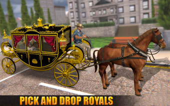 Horse Carriage Offroad Transport Game