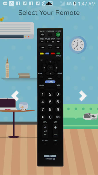 Remote For Sony TV