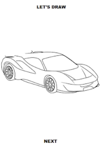 Draw cars: Super