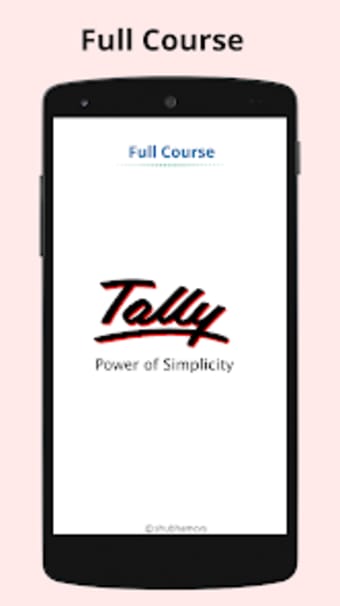 Tally Course in Hindi  Tally