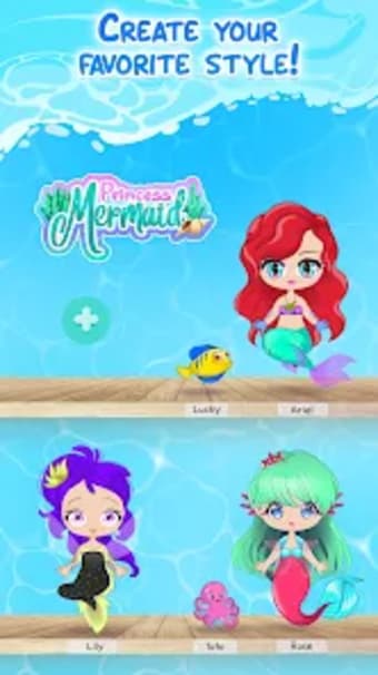 Princess Mermaid Dress Up Game
