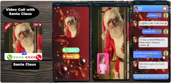 Call from Santa Claus -fake callChat Simulation