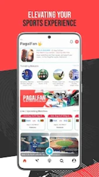 PagalFan - Sports App for Fans