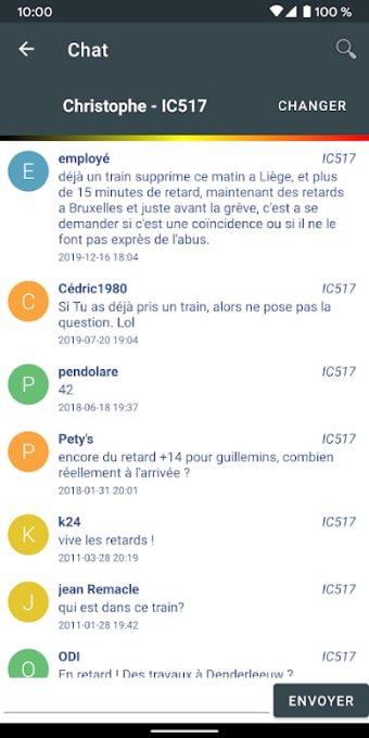 BeTrains (An alternative to the official SNCB app)