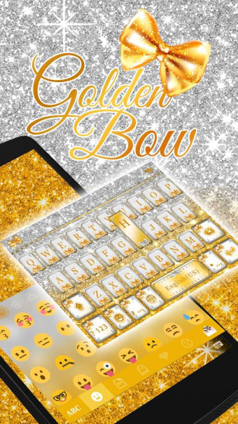 Golden Bow Keyboard Theme