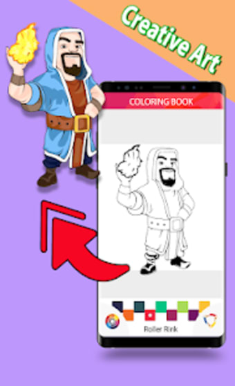 Coloring Book For Royale Clash