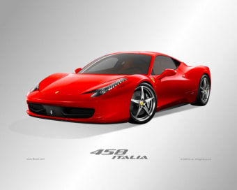 Ferrari 458 Italia Screensaver