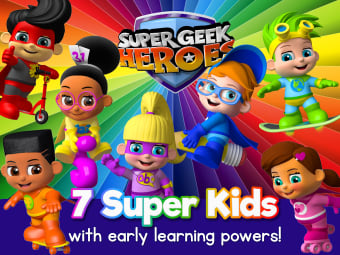 Super Geek Heroes - Educational Games