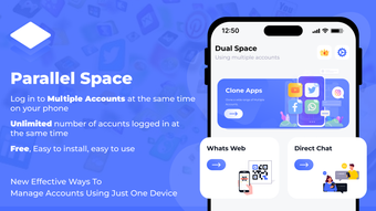 Dual Accounts  Parallel Space