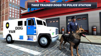 Police Dogs Van Driver Games