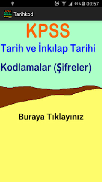 KPSS Tarih Kodlamaları Tarihin