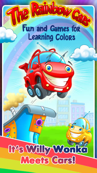 Rainbow Cars - Learn Colors