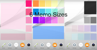 Sticky Memo Notepad Colors