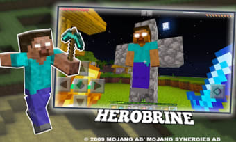 Mods Herobrine to Minecraft PE