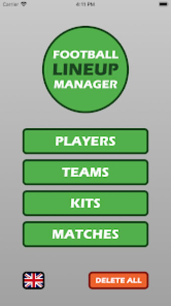 Football Lineup Manager