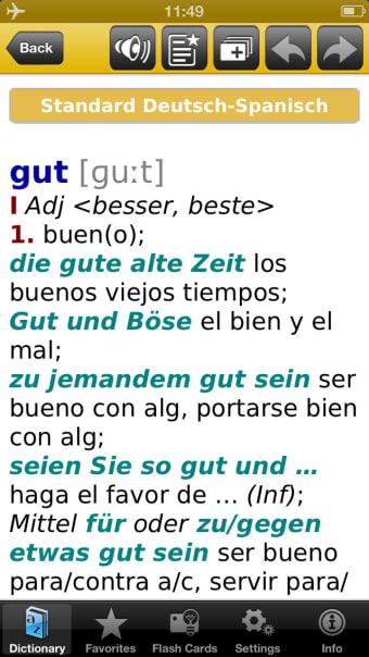 Big German Spanish Dictionary