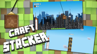 Craft Stacker Classic - Tile Block Stacking Mini Game