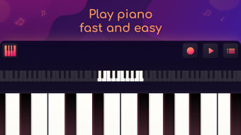 Piano ONE: Virtual keyboard