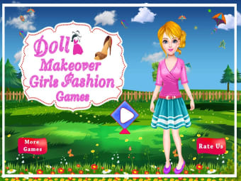 Doll Makeover: Doll Makeup  Fashion Girls Games