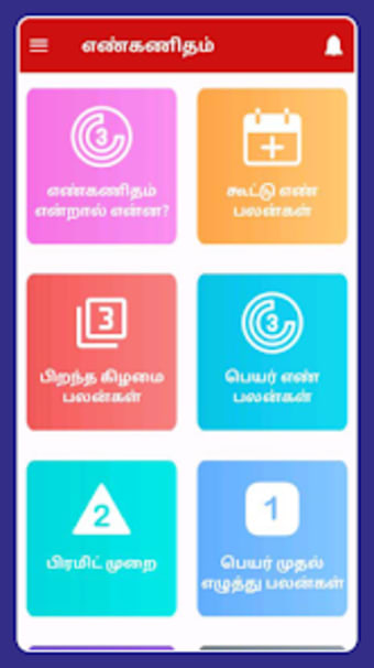 Tamil Numerology  - எண கணதம