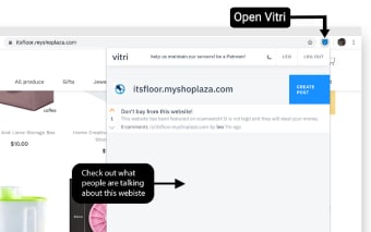 Vitri - The Reddit for websites