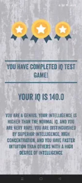 IQ Test  اختبار الذكاء